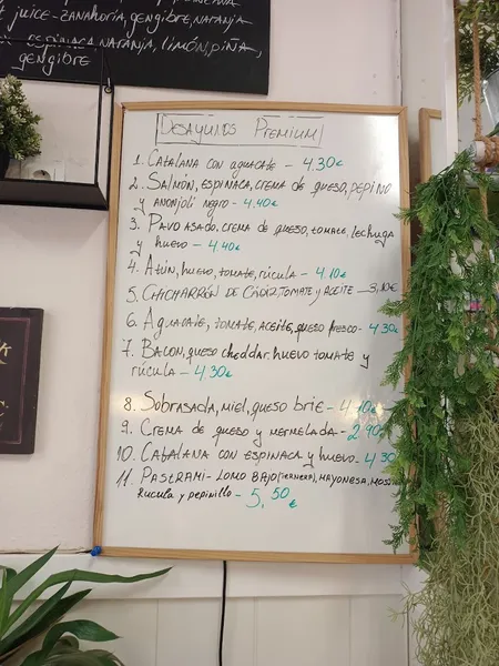 menu 1 of Natural Café