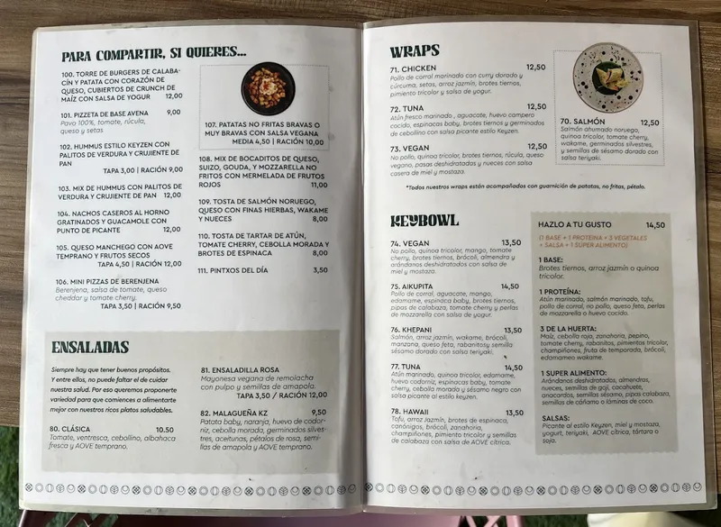 menu 0 of Keyzen - Healthy Life