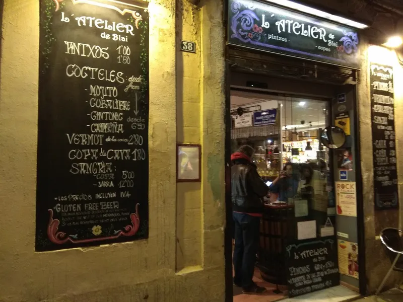 menu 2 of L'Atelier de Blai