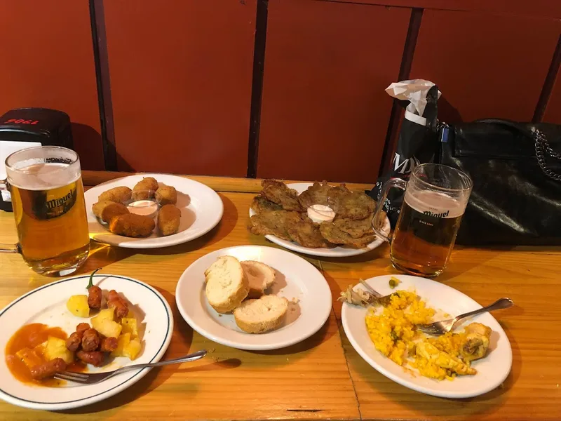 menu 2 of El Respiro
