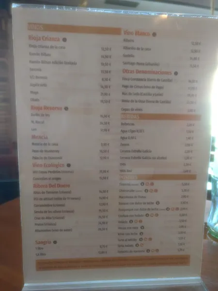 menu 0 of Parrillada la Estancia