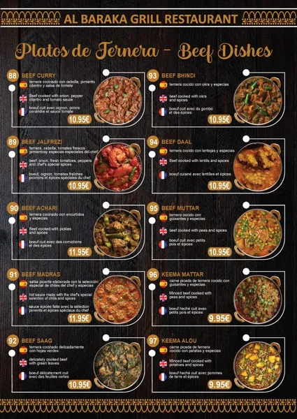 menu 0 of AL baraka Grill And Restaurant Halal