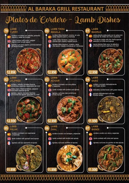 menu 2 of AL baraka Grill And Restaurant Halal