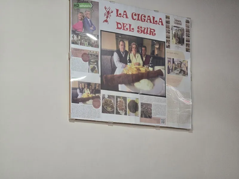 menu 0 of Restaurante La Cigala del Sur