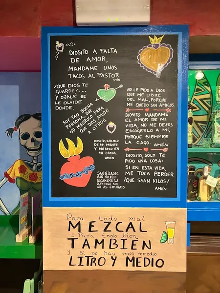 menu 1 of La Mordida