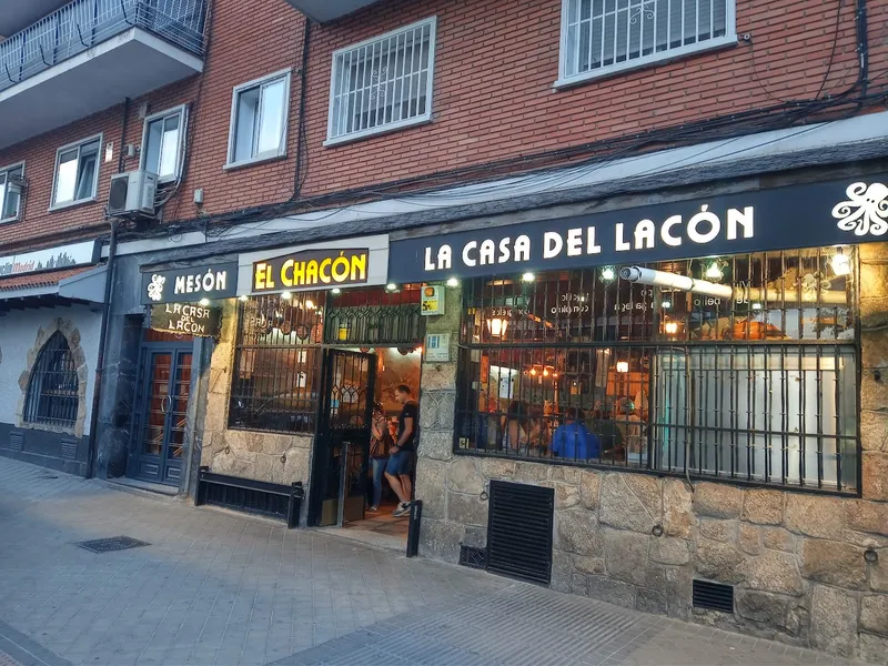 menu 1 of El Chacón