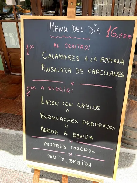 menu 0 of Rincón de Galicia Restaurante