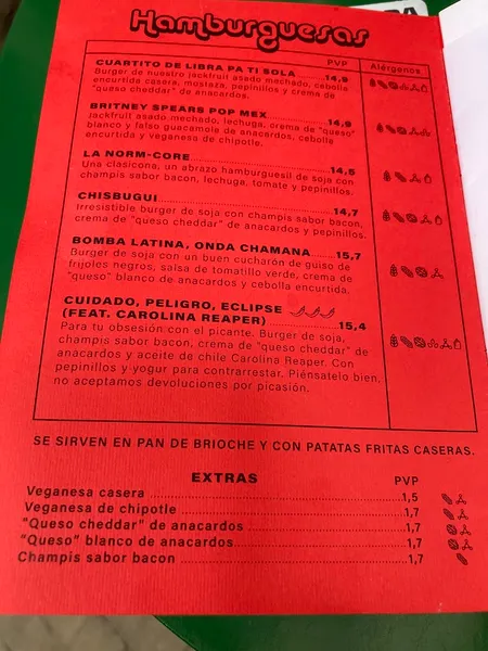 menu 1 of Romero Verde Bar Restorán