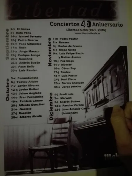 menu 0 of Café Libertad 8