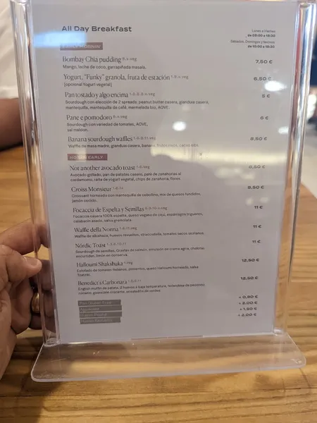 menu 0 of Natif Coffee & Kitchen