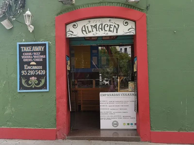 menu 0 of El Viejo Almacen