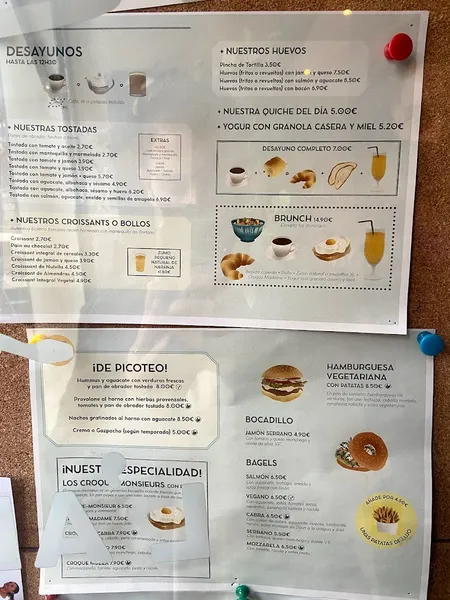 menu 2 of L'Adoré