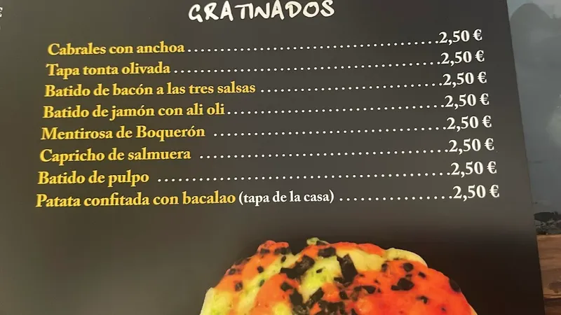 menu 0 of Casa Martana