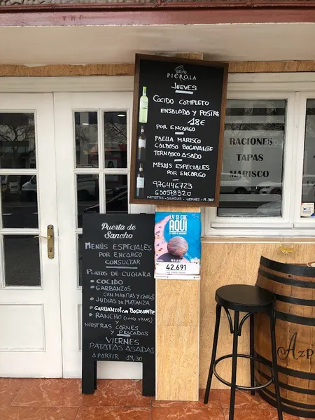 menu 0 of La Tapería Casa Gómez