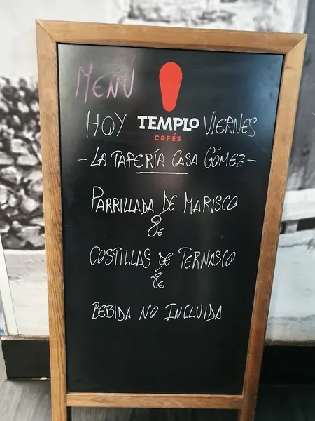 menu 1 of La Tapería Casa Gómez
