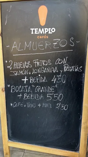 menu 2 of La Tapería Casa Gómez