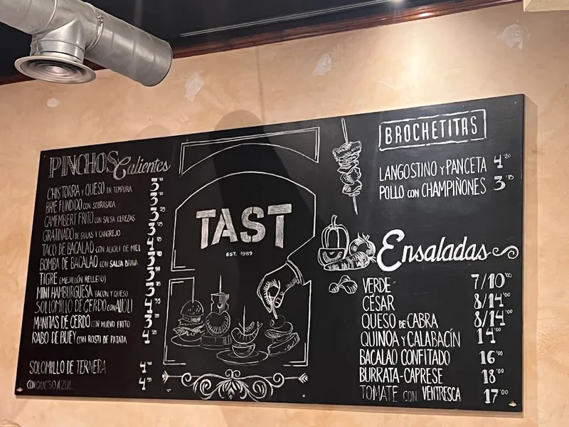 menu 0 of Restaurante Tast Unión