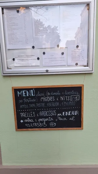 menu 1 of Restaurant Envalira