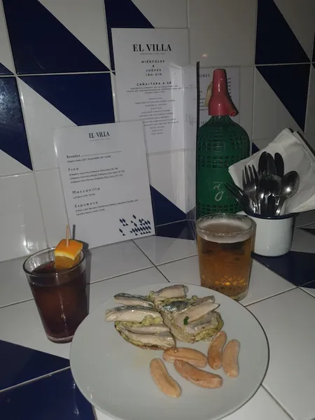 menu 0 of El Villa - Vermuteria del mar