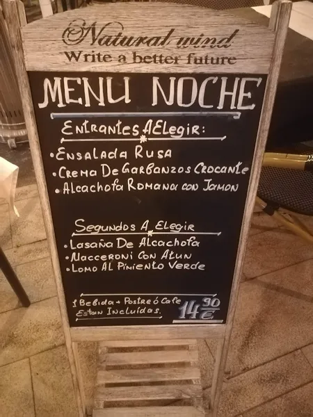 menu 0 of La Terrazza