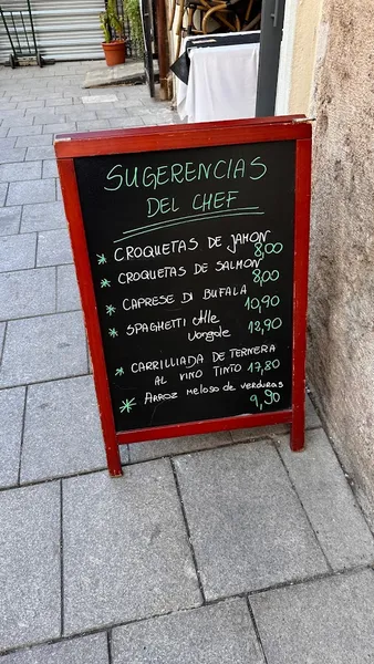 menu 0 of La Terrazza (Pza La Virgen)