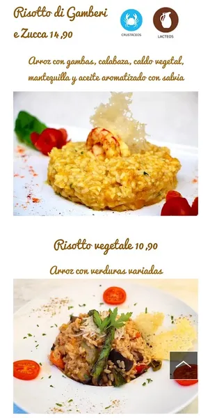 menu 1 of La Terrazza (Pza La Virgen)