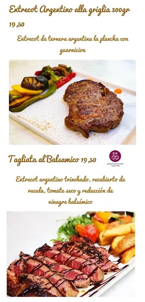 menu 2 of La Terrazza (Pza La Virgen)