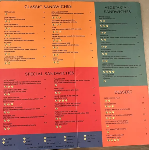 menu 0 of Bar Mendizábal