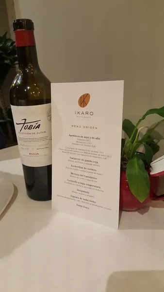 menu 1 of Restaurante Ikaro | Cocina personal | Logroño