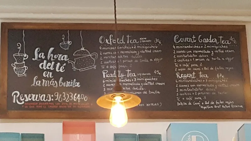 menu 0 of La Más Bonita Ruzafa