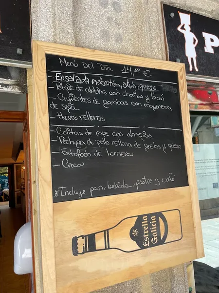 menu 2 of Restaurante Pontetapas