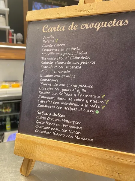 menu 1 of Croquet Arte