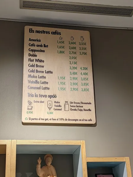 menu 1 of Buenas Migas