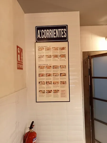 menu 1 of Empanadas Malvón