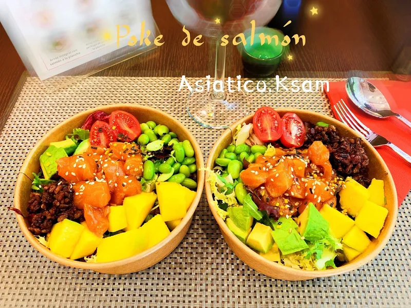 menu 1 of Asiático Ksam