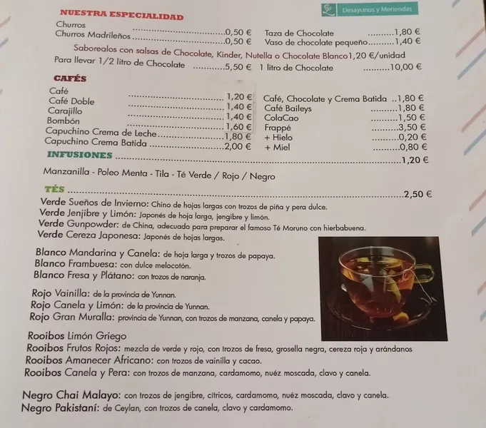 menu 1 of Casa Lobato