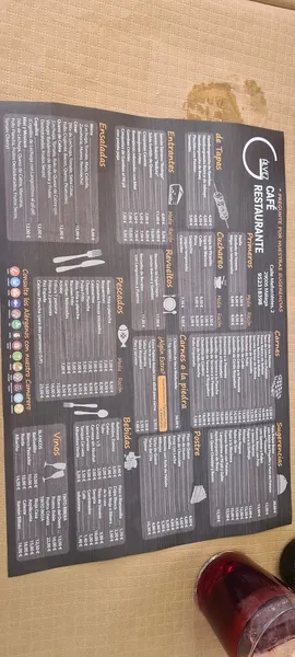 menu 2 of Gálvez Restaurante