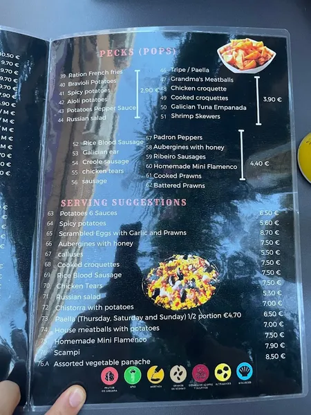 menu 2 of Mesón Rincón Galicia
