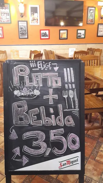menu 0 of La Jarrita