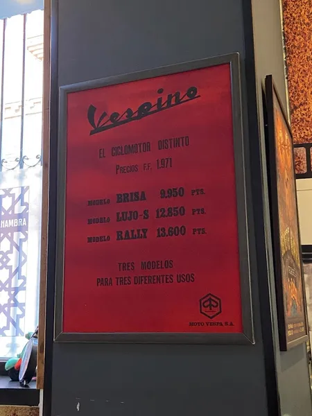 menu 2 of Pizzería Ristorante La Vespa 50