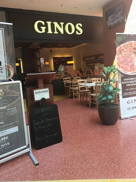 menu 0 of Ginos