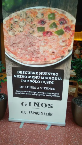 menu 1 of Ginos