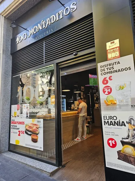 menu 1 of 100 Montaditos