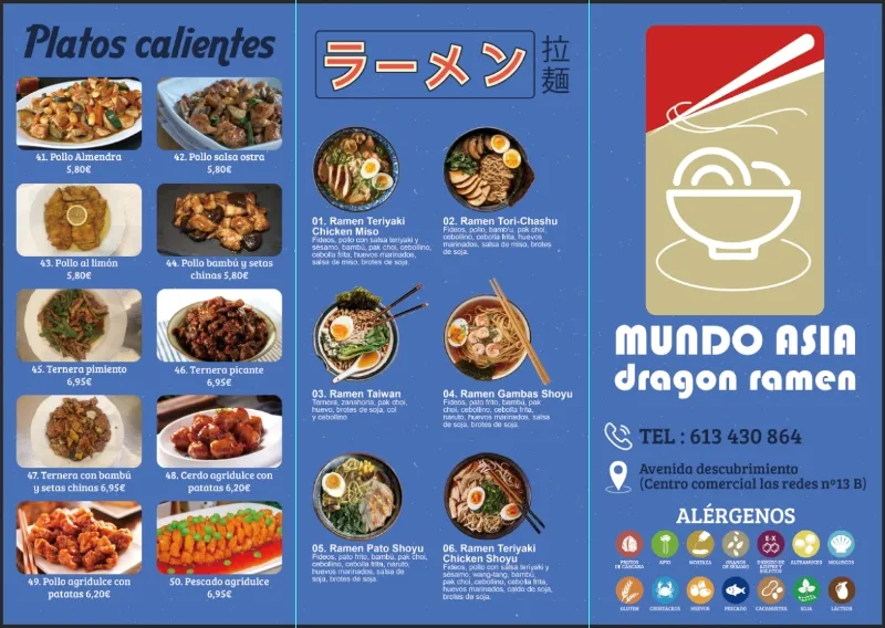 menu 0 of MUNDO ASIA