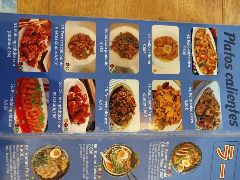 menu 1 of MUNDO ASIA