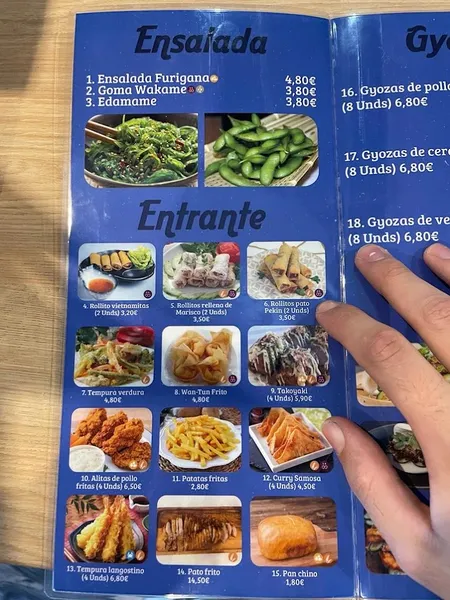 menu 2 of MUNDO ASIA