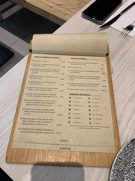menu 1 of A huevo - Restaurante en Valencia
