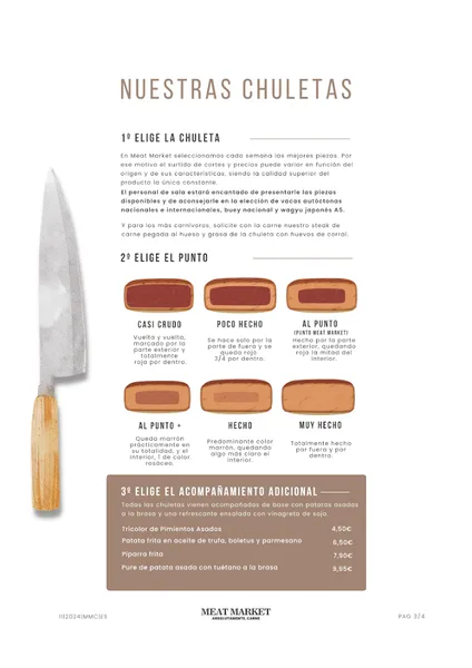 menu 0 of Meat Market Restaurante