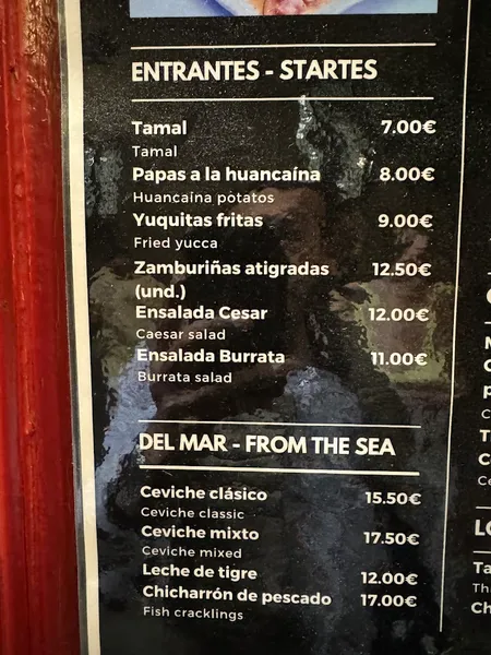 menu 0 of Humo Vallecas
