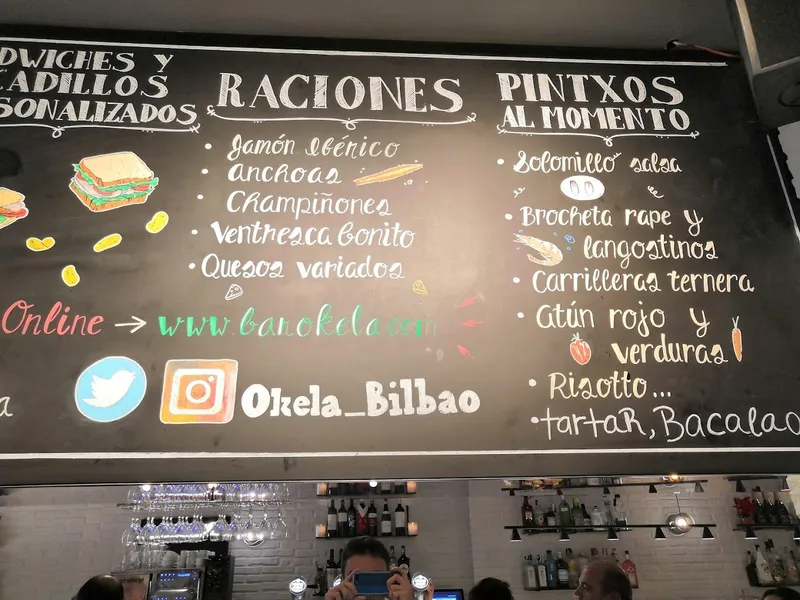 menu 2 of BAR GAZTANDEGI
